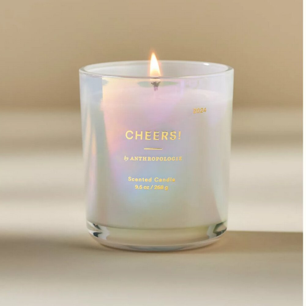 Anthropologie Nostalgia Fruity Cheers! 2024 Glass Candle, 9.5oz, BRAND NEW